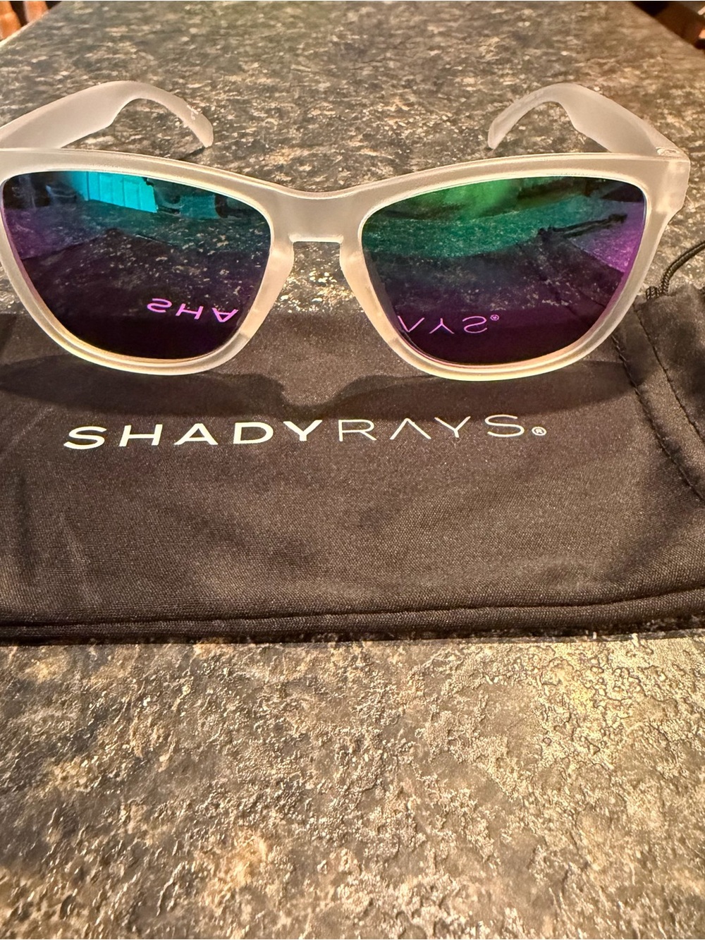 Shady Rays Cascade sunglasses in Crystal Lagoon
